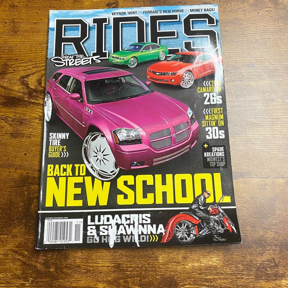 RIDES Magazine by King Nov 2009 From The Streets: Back to New School Mr Scrape